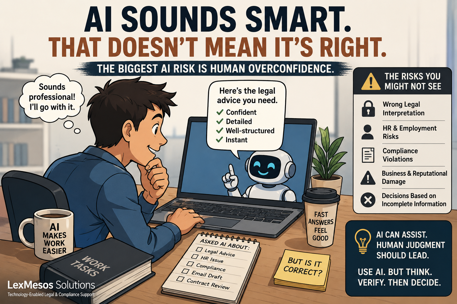 AI Sounds Smart. That Doesn’t Mean It’s Right.
