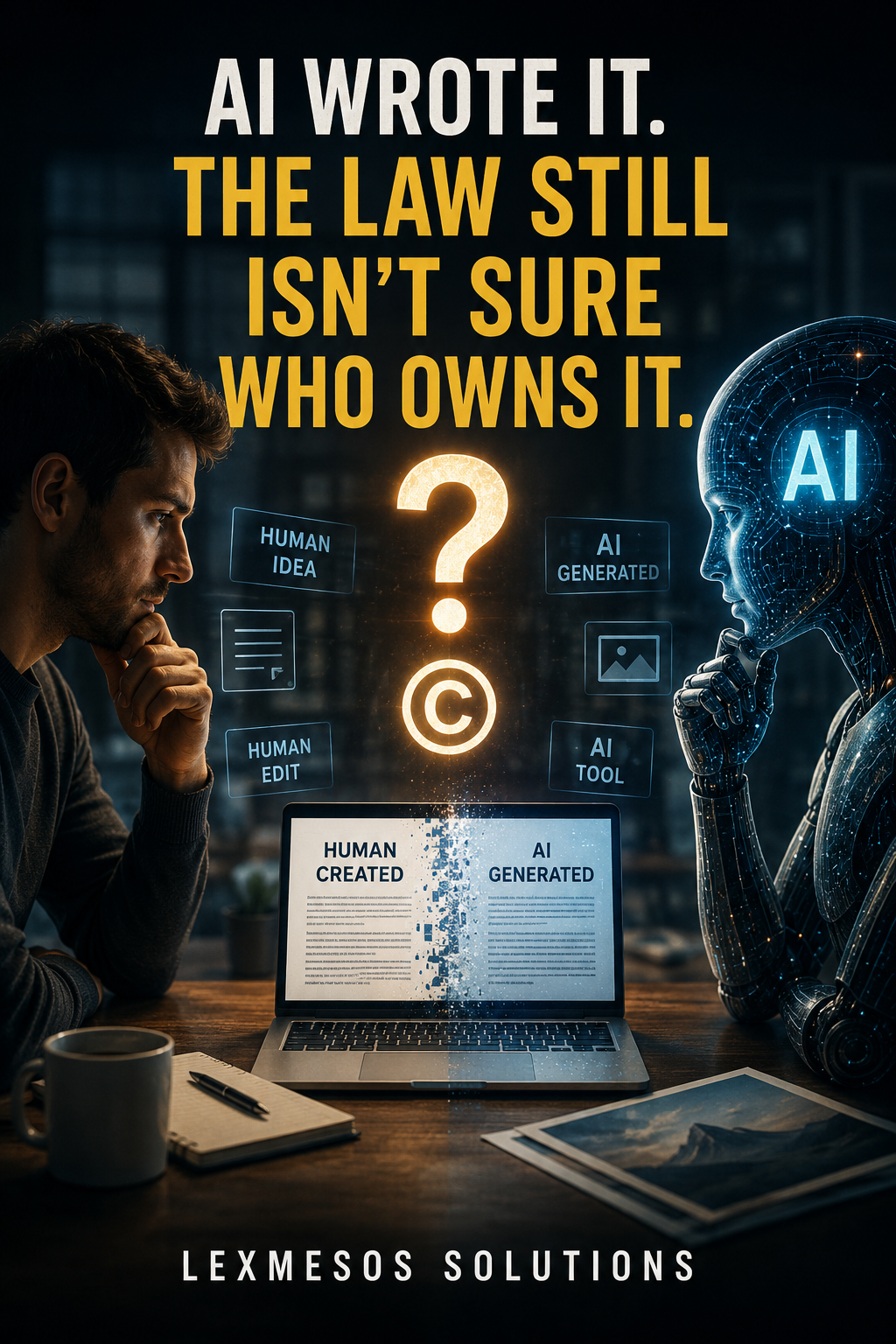 AI Wrote It. The Law Still Isn’t Sure Who Owns It.