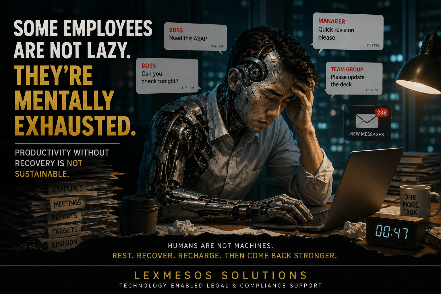 Some Employees Are Not Lazy. They’re Mentally Exhausted.
