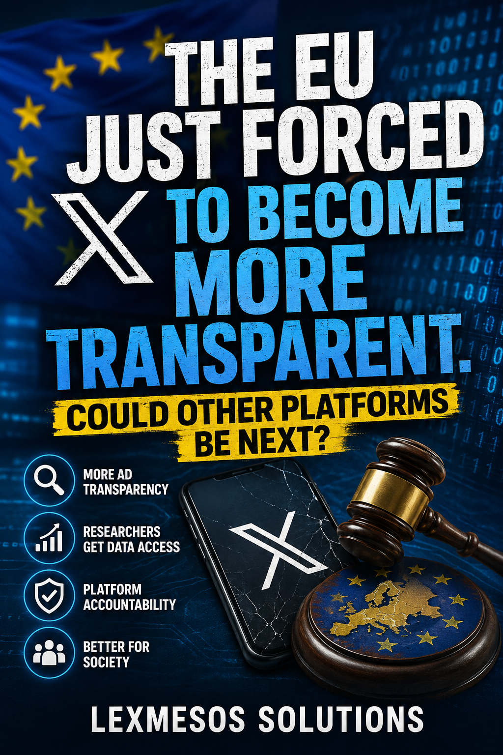 The EU Just Forced X to Become More Transparent. Could Other Platforms Be Next?