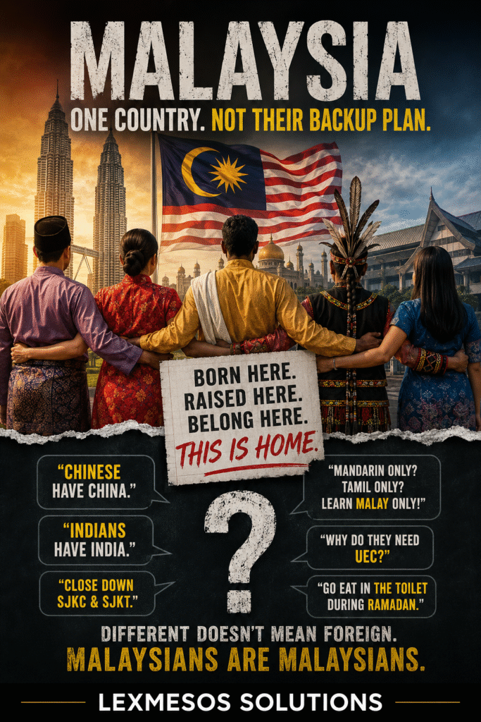 Malaysia race problem and 3R debate over race, language and Malaysian identity