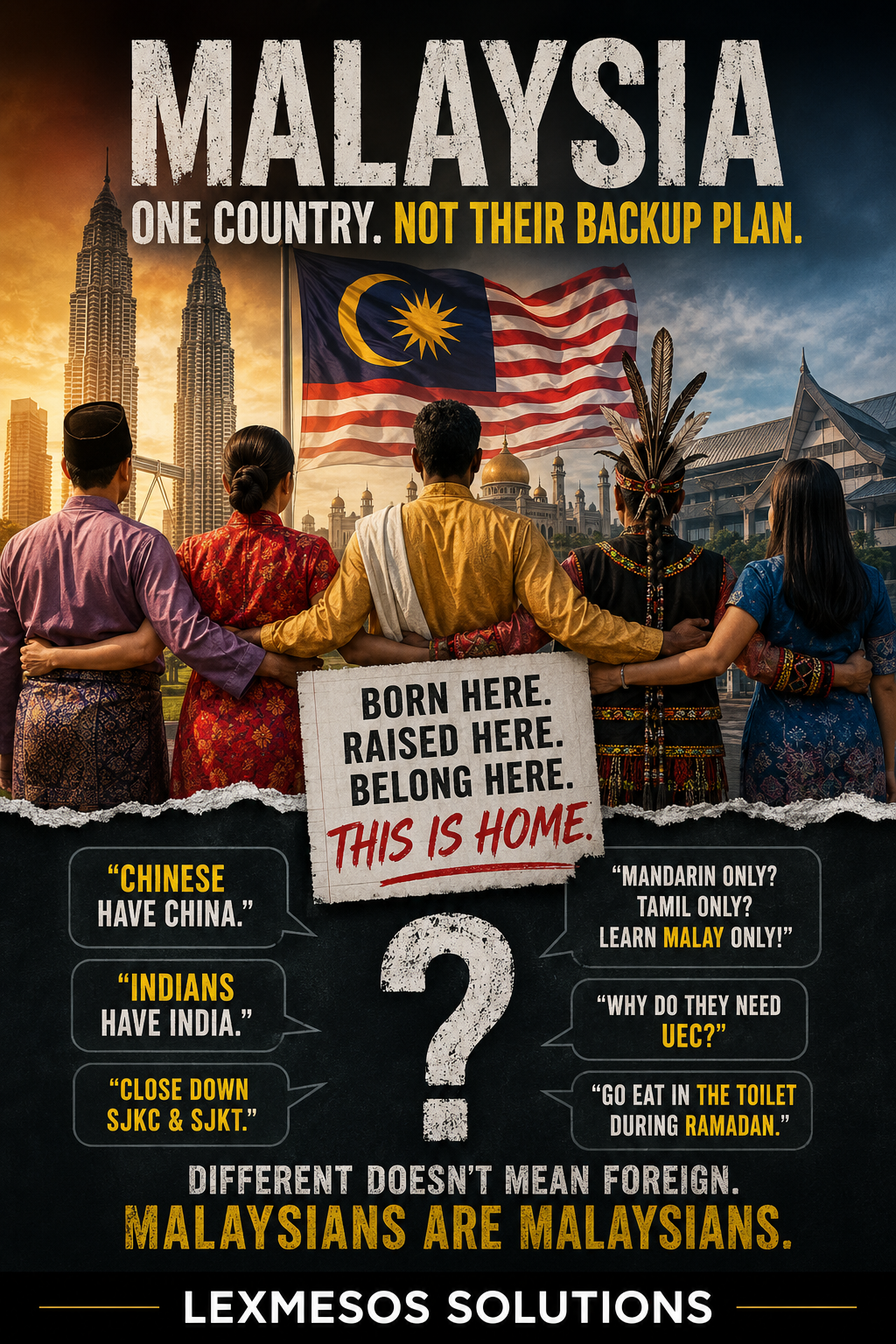 Malaysia’s Race Problem: “Chinese Have China, Indians Have India”? When Political Speech Crosses the 3R Line
