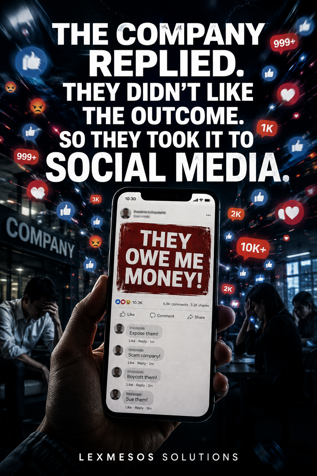 The Company Replied. They Didn’t Like the Outcome. So They Took It to Social Media.