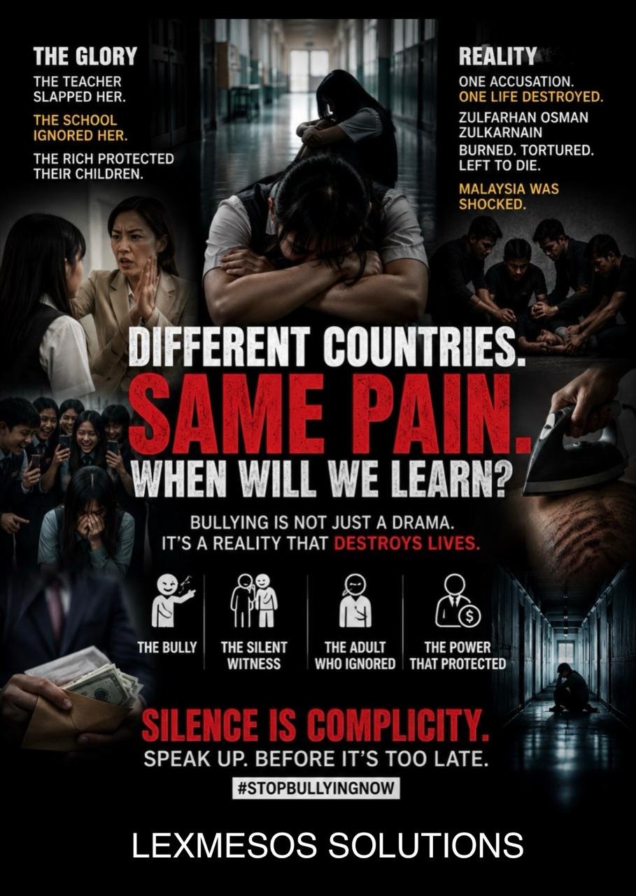 When Bullying Becomes Normal, Society Has Already Failed.
