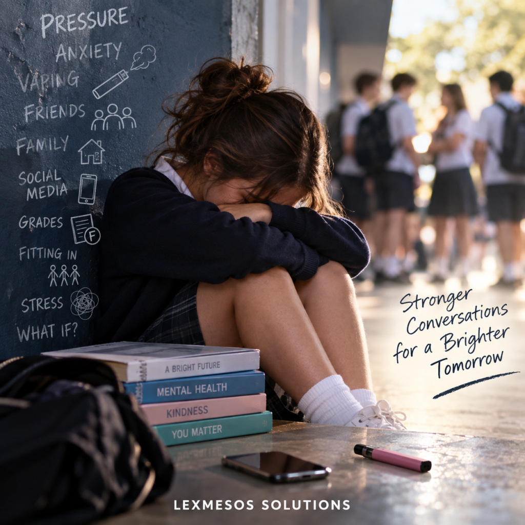 Cyprus student facing school stress, anxiety, vaping and peer pressure as demand for psychological support rises.