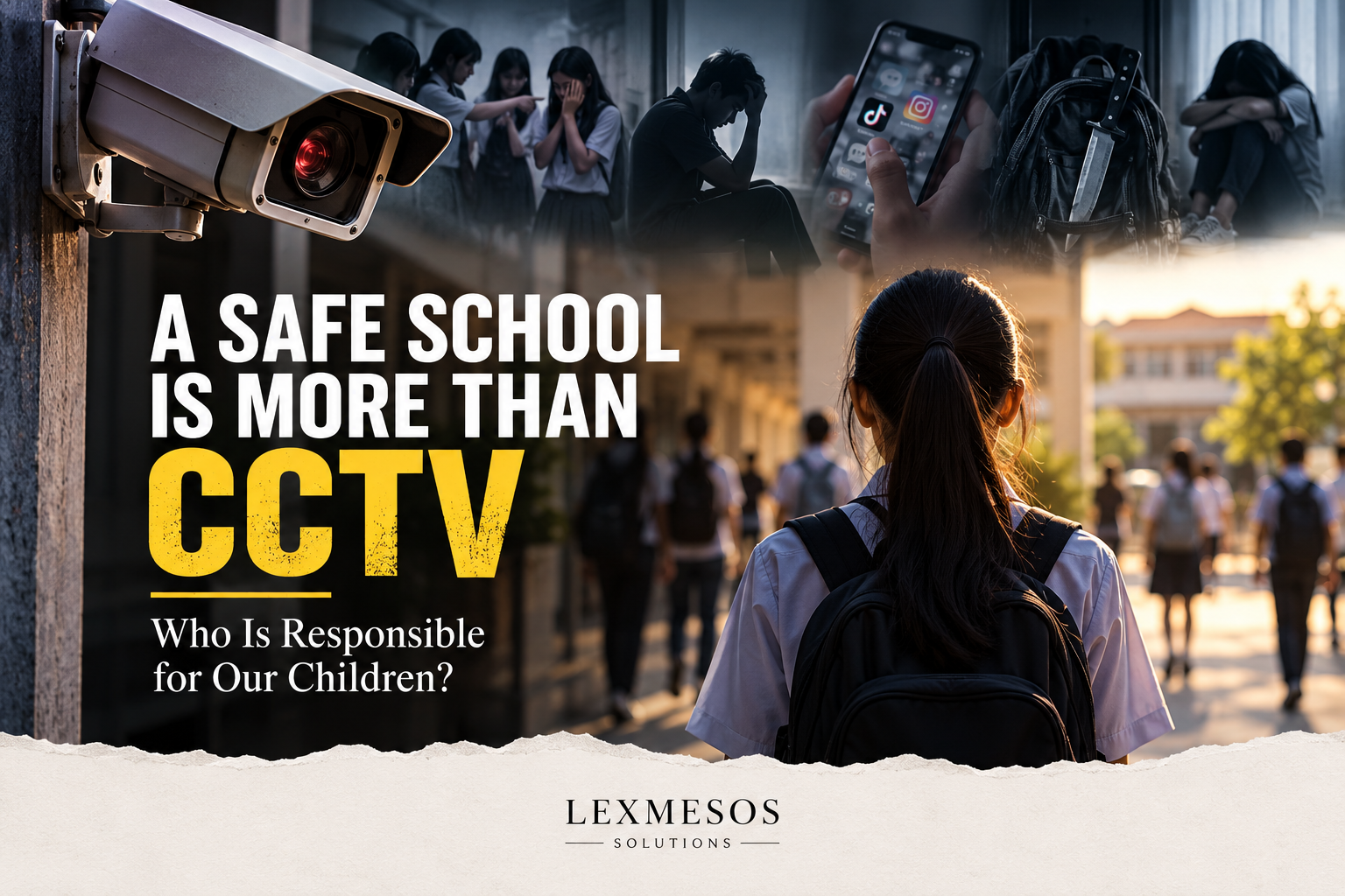 A Safe School Is More Than CCTV: Who Is Responsible for Our Children?